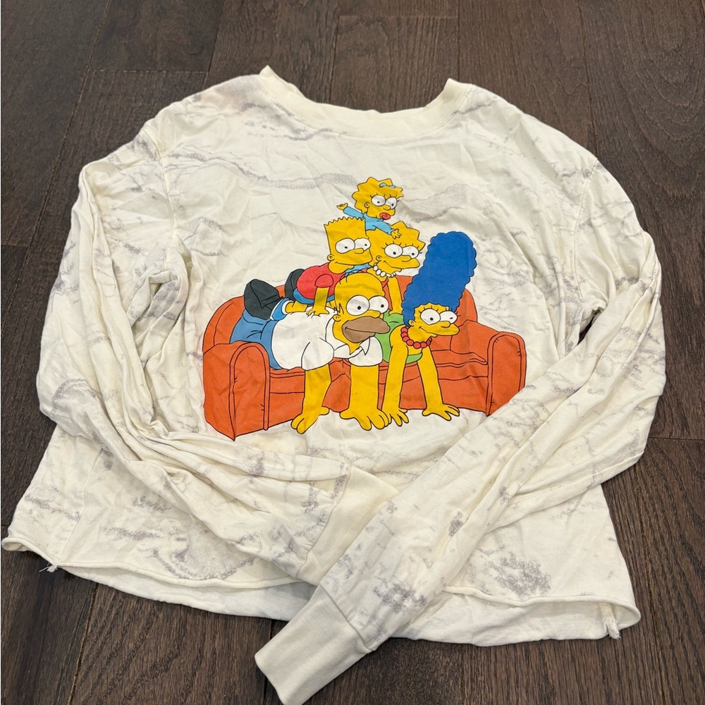 Simpsons Graphic Long Sleeve Shirt